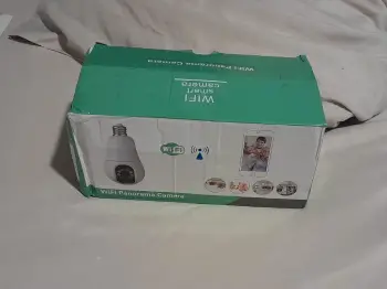 Camara tipo bombillo 360 audio doble via wifi 5g