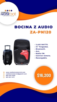 Bocina z audio