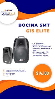 Bocina smt g15 elite