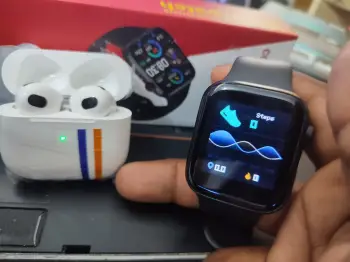 Combo reloj más earpods  en santo domingo este