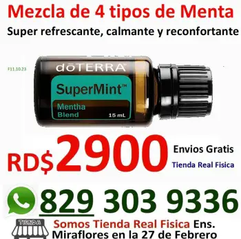 Mezcla acites de menta