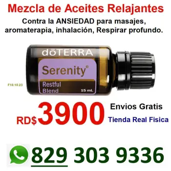 Serenity aceite de doterra sereniti para tranquilizar dormir