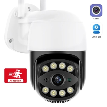 Camara de seguridad giratoria audio 2 via