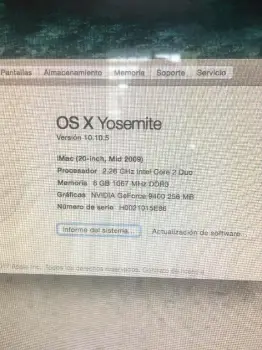 Imac 20”  súper economica