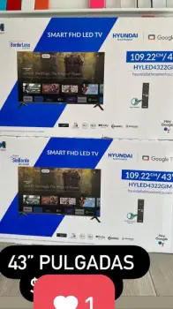 Smart tv de 43’’ android  en la romana