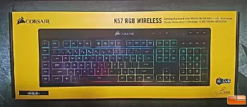 Corsair k57 rgb nuevo de caja