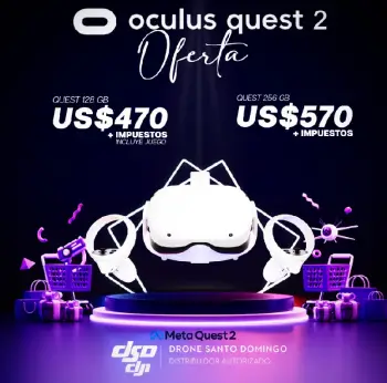 Oculus quest 2 en ofertaa!!