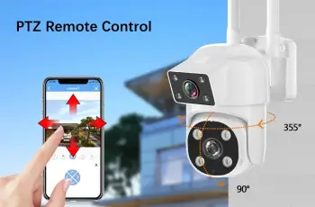 camara de seguridad dual 360 ptz wifi 1080p vision nocturn