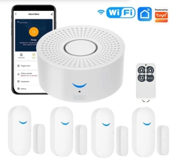 Alarma inalambrica wifi con aviso al celular y monitoreo rem