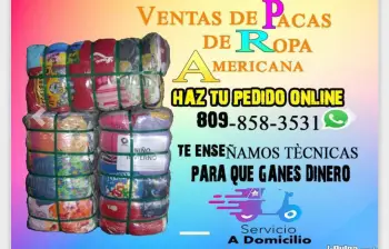 Ventas de pacas de ropa