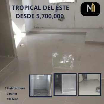 Tropical del este apartamento en venta