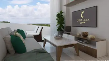 Cana rock universe vender residenciales 1 bdr  en bavaro pun