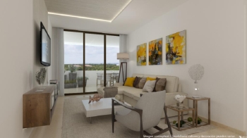 Cana rock galaxy departamentos en venta con 1 bed  en bavaro