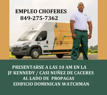 Choferes empleo de carga