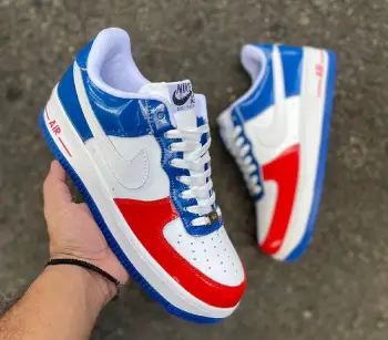 Tenis teni nike air force one 1 uno bandera rd dominicano