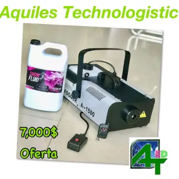 Oferta de maquina de humo mas liquido