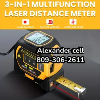 Laser tape measure 3 in 1 digital tape measure high precision laser ra