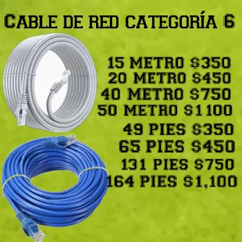 Cable de red hasta 50 metros