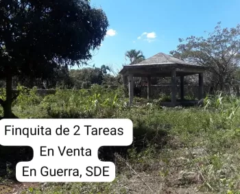 Finquita en venta en guerra proyecto cerrado sde