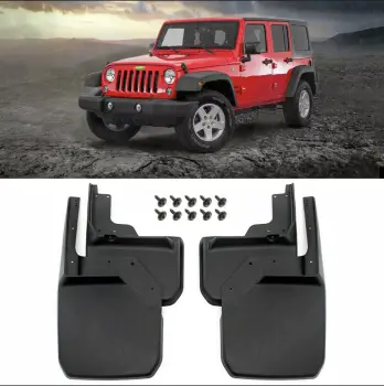 Aletas jeep wrangler jk 07-17 set 4-pcs js