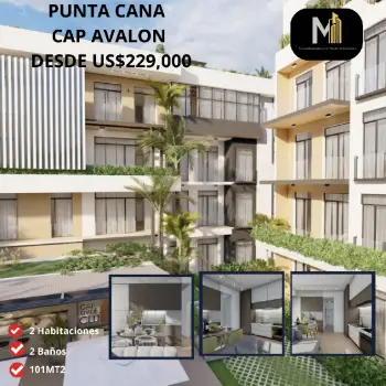 Vendo apartamento en punta cana