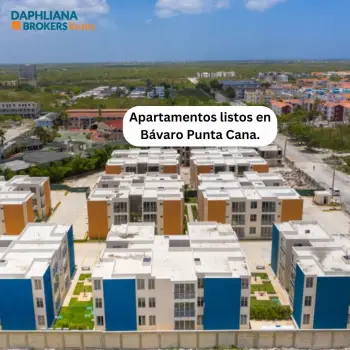 En renta apartamentos  en pueblo bávaro verón