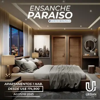 Apartamentos de 1 habitación desde us174900 en ensanche paraiso