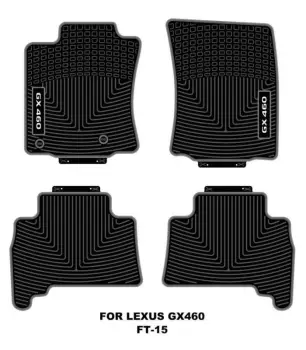 Alfombra lexus gx460 10-19 oem negra js