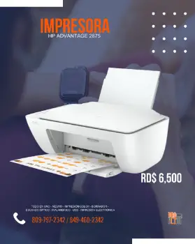 Impresora hp 2875 - inalámbrica multifuncional.