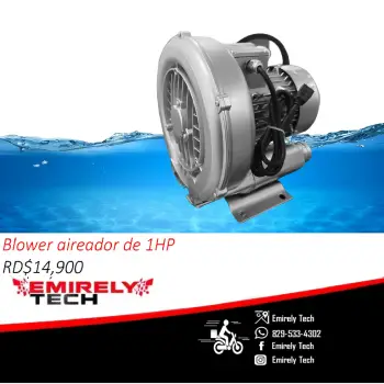 Oxigenador para estanques de peces blower aireador de peces 1hp airead