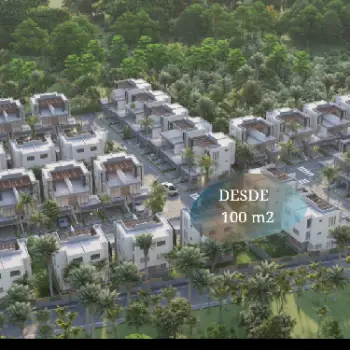 Se venden villas bávaro la altagracia proyecto cerrado de 60 townhouse