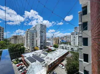 Alquiler - amplio apartamento cercano a la av gustavo mejia ricart san