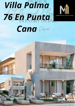 Vendo villa en punta cana