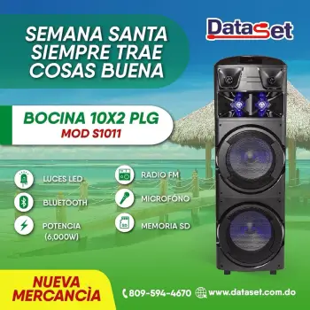 Bocina 10x2 plg