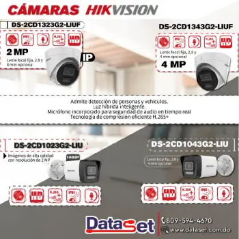 Camaras hikvision