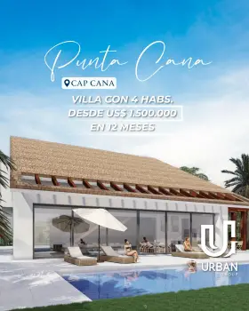 Villas de 4 habitaciones en cap cana