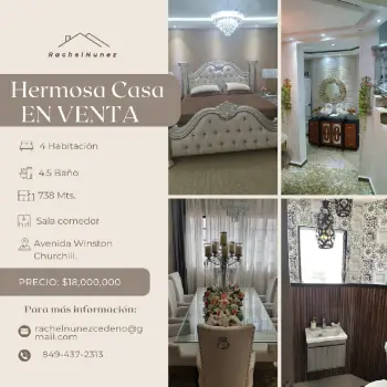 Vendo inmueble en la avenida winston churchill.