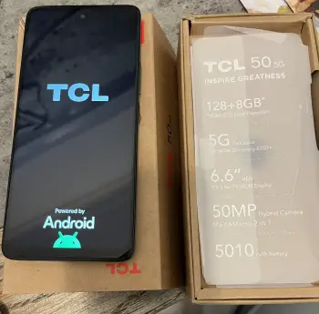 Vendo celular 5g tcl 50 modelo t613p space gray