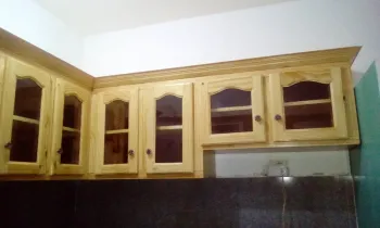 Gabinetes de cocina natural