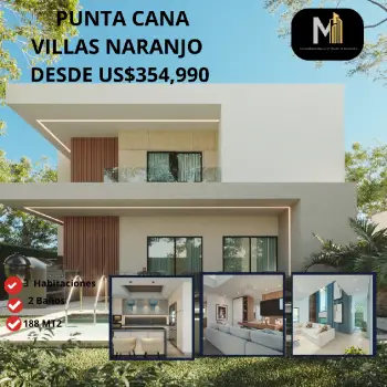 Vendo villa en punta cana
