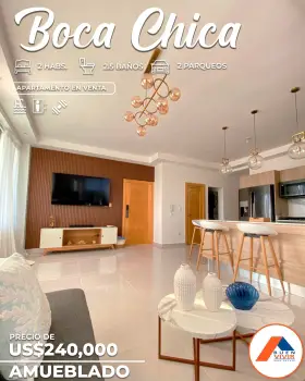 Apartamentos en boca chica