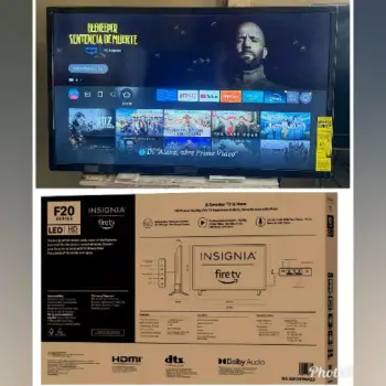 Tv insignia 32 sist.amazon fire control voz alexa 1mes garantia