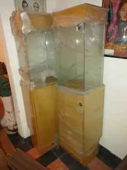 Juego vitrinas dobles