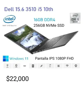 Dell latitude 3510 15.6 pg i5 10ma 256gb ssd 16gb ddr4 22000