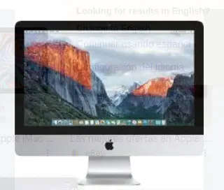Servicios de actualizacion y arreglos a imac