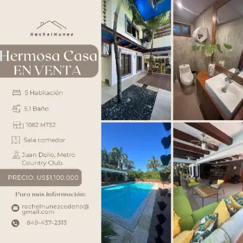 Villa de 5 habitaciones en venta en juan dolió.