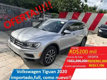 Volkswaguer tiguan gris 2020 americano recien importado