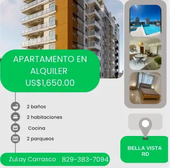 apartamento en alquiler