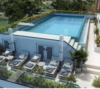 Apartamento de 2 habitaciones en venta en juan dolio.