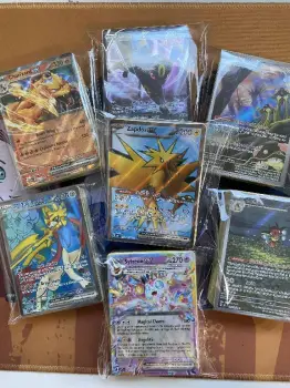 Pack 70 tarjetas pokémon